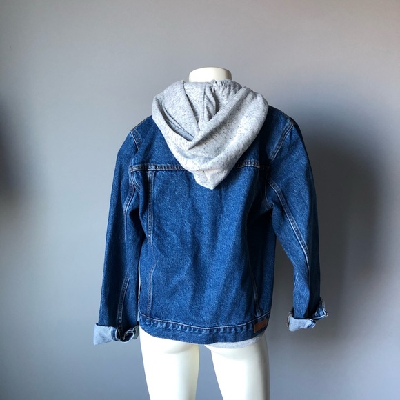 A&f denim hoodie jacket - Picture 5 of 6